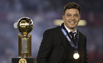Marcelo Gallardo ganó todo con River Plate