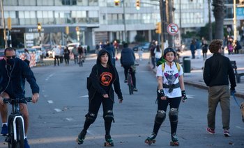 Se suspende paseo peatonal en la rambla de Montevideo