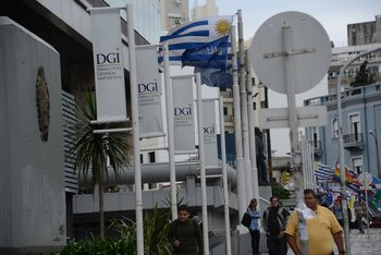 Vista de la sede central de la DGI.