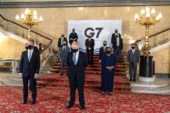 El proceso para establecer un impuesto corporativo mínimo global del 15% cuenta con el impulso del G7