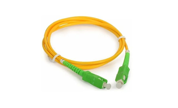 Cable de fibra óptica.