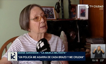 Idiana Garandán, la abuela militante