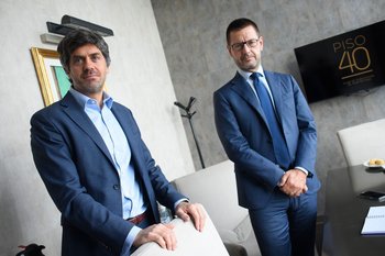 El Partner Associate de McKinsey, Alberto Fernández  y el Senior Partner, Xavier Costantini