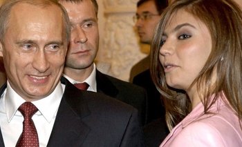 Putin y Alina Kabaeva en 2004