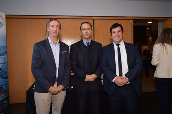 Alejandro Moreno, Claudio Muzi y Diego Nogueira