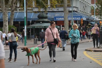 Avenida 18 de Julio de Montevideo convertida en peatonal