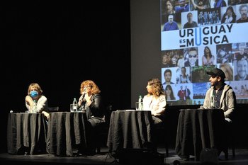 El colectivo Uruguay es música dio este lunes su primera conferencia de prensa