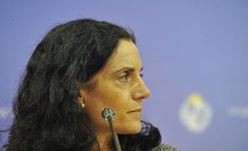 Azucena Arbeleche, ministra de Economía y Finanzas.