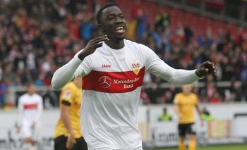 El delantero congoleño marcó 11 goles en la Bundesliga