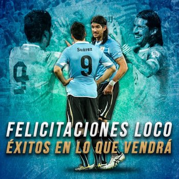 Luis Suárez le agradeció al Loco Abreu quien dejó el fútbol