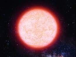 Así es el brillo de una estrella supergigante roja