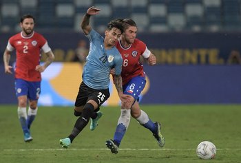 Torres ingresó para disputar los últimos 30 minutos ante Chile