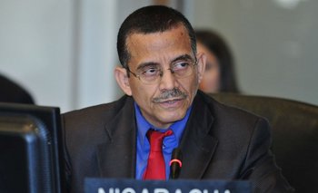 El embajador de Daniel Ortega ante la Organización de Estados Americanos, Luis Alvarado