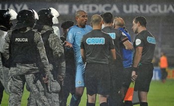 Diego Arismendi encabezó las protestas del final