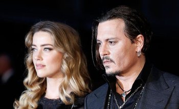 Amber Heard y Johnny Depp en un evento en 2015.