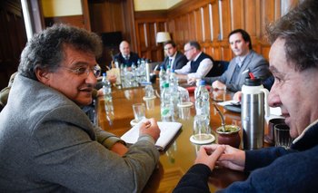 Fernando Blanco (MEF) volvió a reunirse con diputados de la coalición.