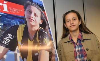 Belén Aquino, la mejor jugadora del fútbol uruguayo en la encuesta Fútbolx100 Femenino