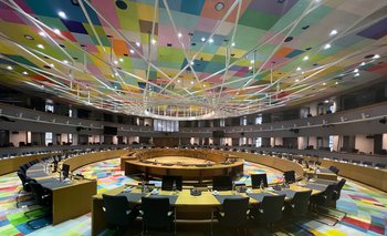 Sala de sesiones del Consejo Europeo