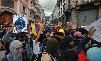 Protestas indígenas en Ecuador