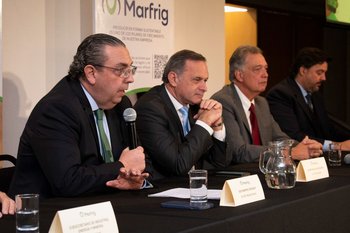 Marcelo Secco, Álvaro Delgado, Fernando Mattos y Adrián Peña.