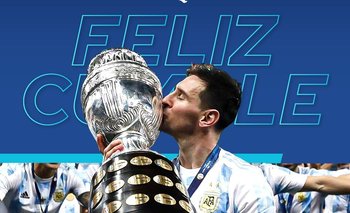 Lionel Messi y el mensaje de la selección argentina en su cumpleaños