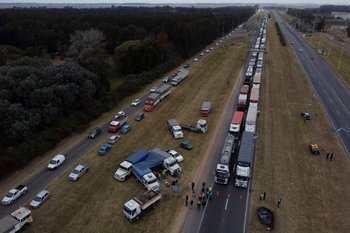 Los camioneros anunciaron que harán una movilización hacia Buenos Aires.