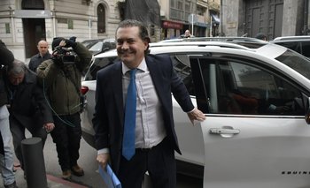 El prosecretario de Presidencia, Rodrigo Ferrés, llega a declarar ante Fiscalía