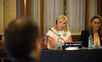 Beatriz Argimón en la Sesión del Comité Ejecutivo de la Unión Interparlamentaria