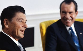 Reagan y Nixon tuvieron la conversación en octubre de 1971.