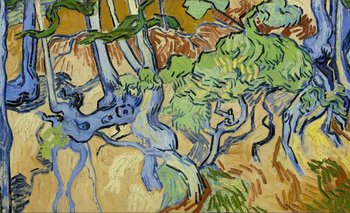 "Raíces de árbol" fue la última pintura de Vincent Van Gogh