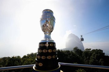 La última Copa América se jugó en Brasil
