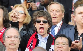 El cantante se encuentra en Londres para trabajar en el último álbum del los Rolling Stones