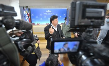 El ministro de Ambiente, Adrián Peña, dijo que el Partido Nacional y Cabildo Abierto son opciones "más conservadoras" dentro de la coalición