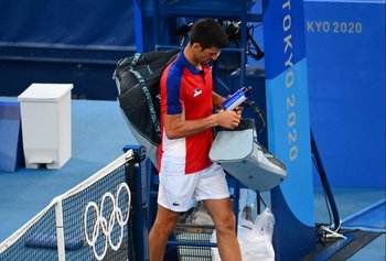 Djokovic se marchó de Tokyo 2020 sin medallas
