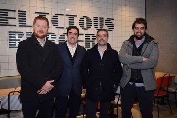 Pablo Barcelona, Marcelo Debernardi, Emiliano Alabalde y Santiago Cámara