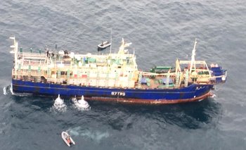 La fiscalía archivó la investigación sobre el pesquero chino