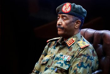 Abdel Fattah al-Burhan dirige Sudán desde el 25 de octubre de 2021