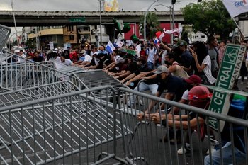 Protestas en la Ciudad de Panamá 