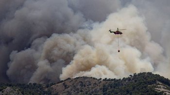 Siguen los incendios en Portugal y España
