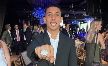 Santi Rodríguez y el anillo de la MLS