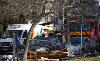 La explosión sucedió esta mañana en un edificio frente al Parque Villa Biarritz
