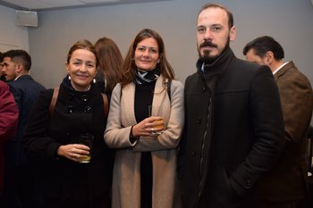 Andrea Vidal, Soledad Sales y Fabian Acuña
