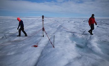 La Cumbre de Groenlandia nunca tiene las condiciones atmosféricas para generar precipitaciones.
