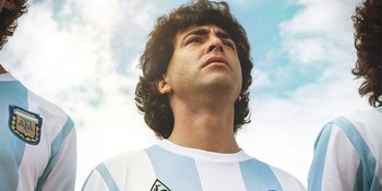 Nazareno Casero es uno de los que interpreta a Diego Armando Maradona en la serie "Sueño bendito"