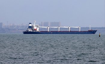 El primer buque con granos ucranianos zarpó el lunes pasado de Odesa cargado con 26.000 toneladas de maíz con destino a Líbano