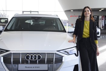 María Eugenia Pérez, brand manager de Audi en Uruguay