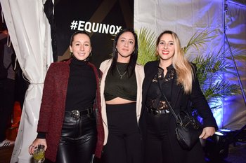 Belen Decastelli, Sabina Ribeiro y Rosario Ferraz