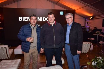 Eduardo Picon, Marcelo Zapatella y Daniel Etchemendy