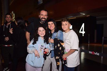 Guillermo y Martina Uran, Mariana Abate y Valentin Mañana