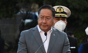 Luis Arce, presidente de Bolivia (archivo)